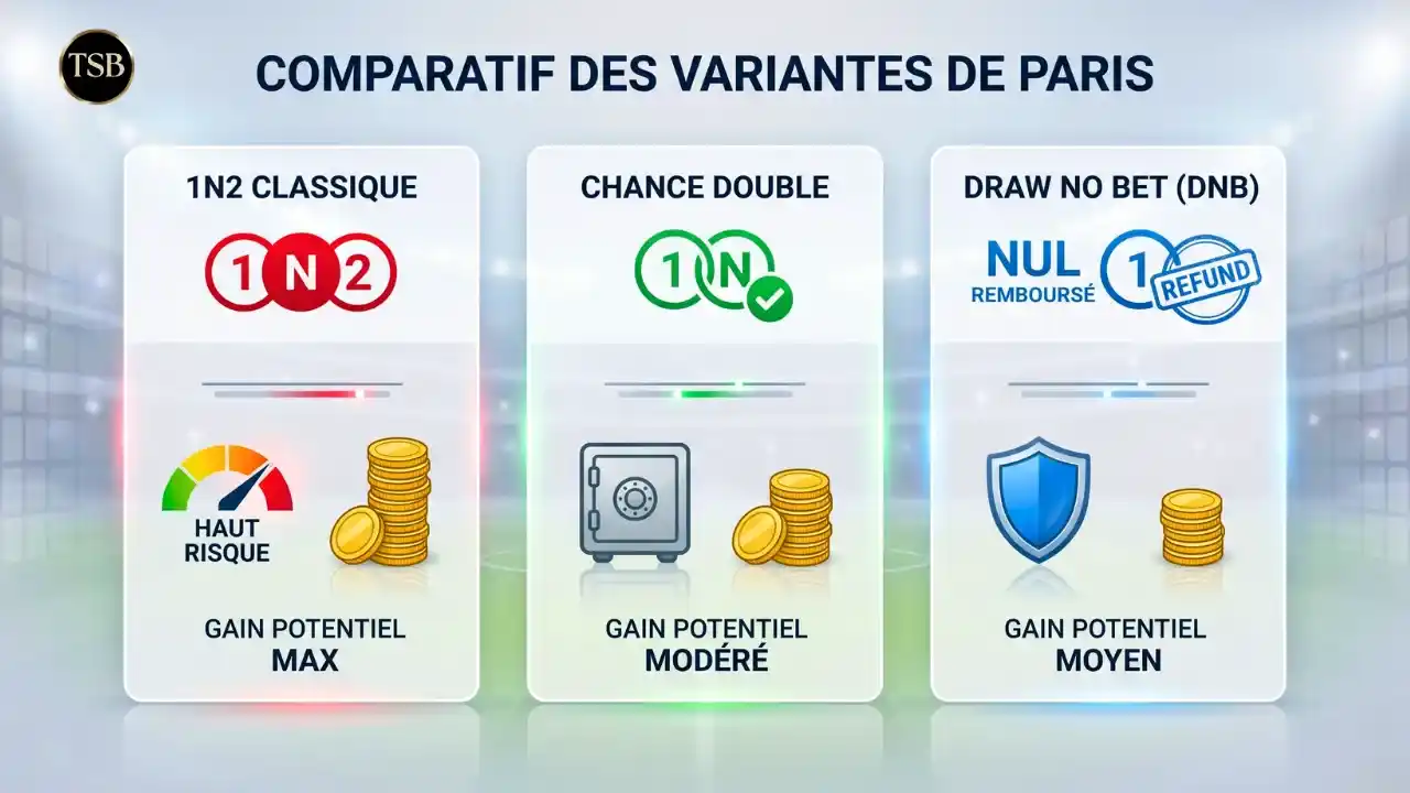 Les alternatives au pari 1X2
