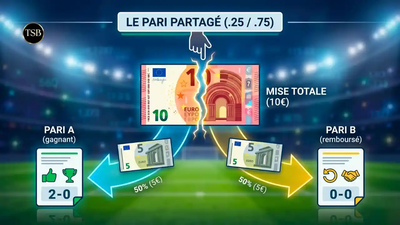 IIllustration et explication du handicap asiatique en image