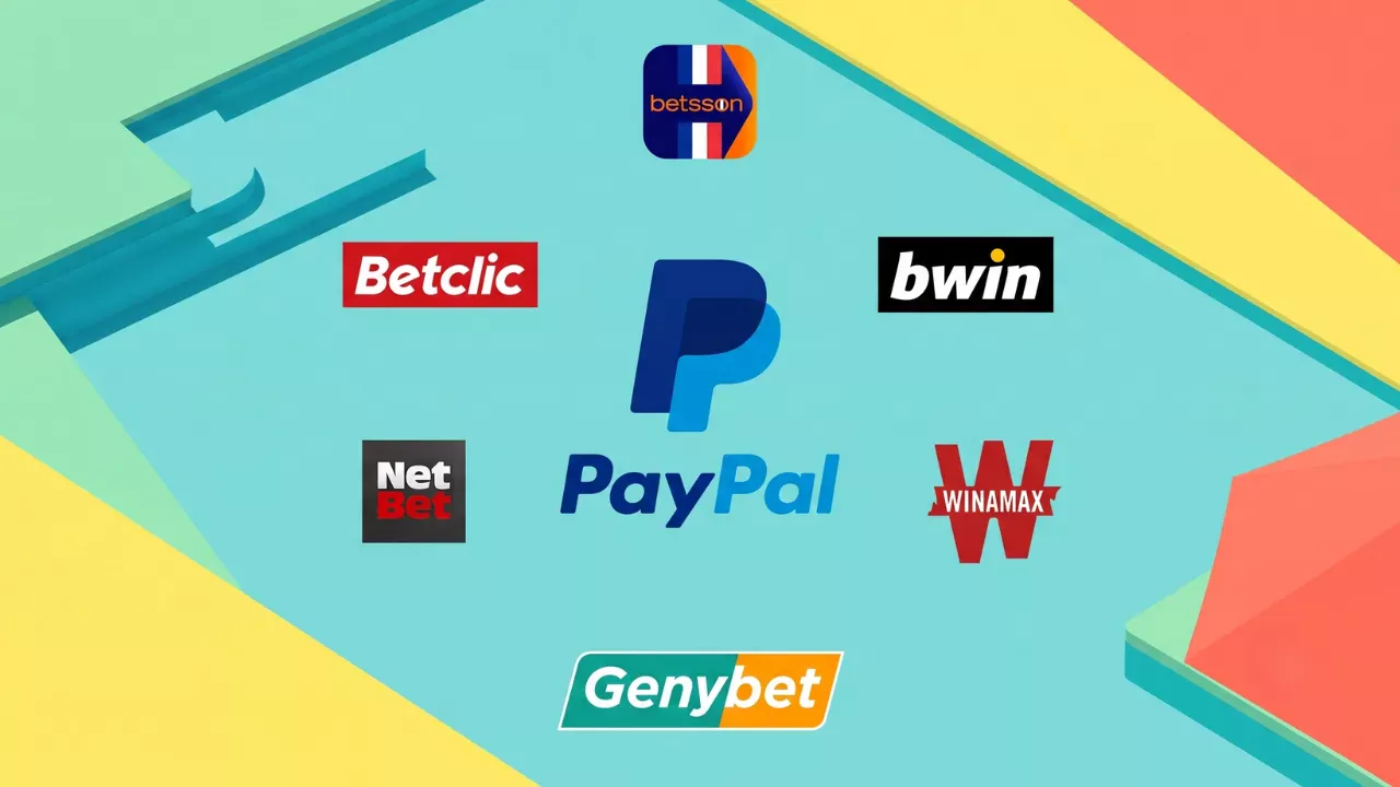 Liste des bookmakers qui acceptent PayPal comme moyen de dépôt